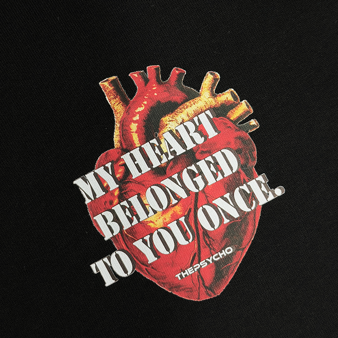 HEART TEE FRONT DETAILS