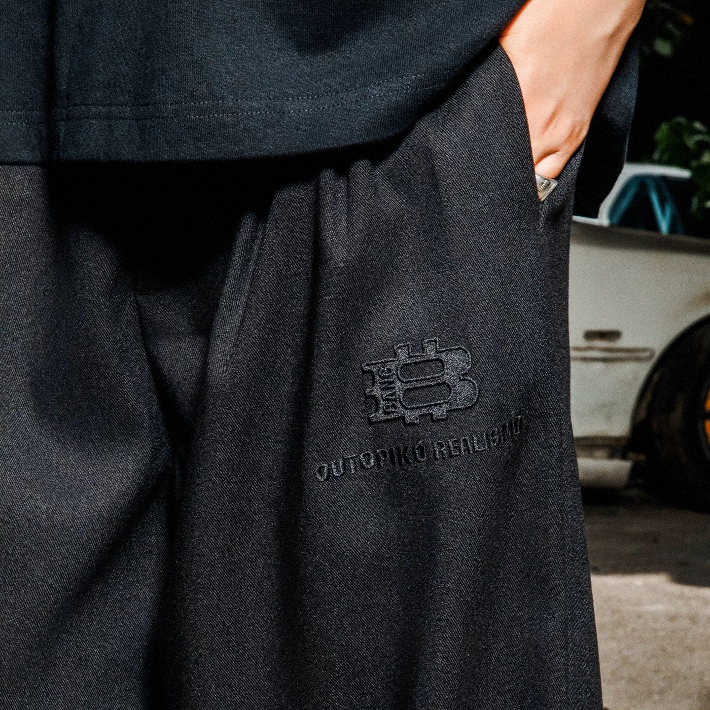 BANG | DRAPED PLEATED SUIT TROUSERS
