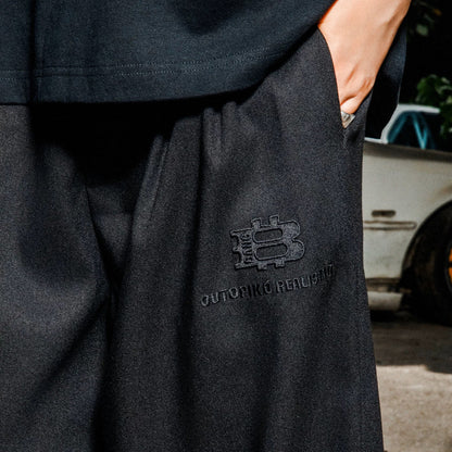 BANG | DRAPED PLEATED SUIT TROUSERS