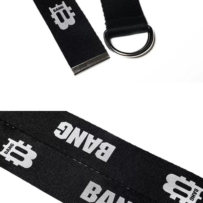 BANG | CURRENCY LOGO CANVAS BELT