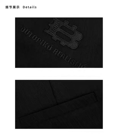 BANG | DRAPED PLEATED SUIT TROUSERS