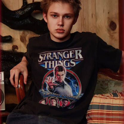 WHOOSIS x STRANGER THINGS | ELEVEN 011 WASHED GRAPHIC TEE