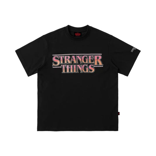 WHOOSIS x STRANGER THINGS | PHANTOM EMBROIDERED SHORT-SLEEVE TEE