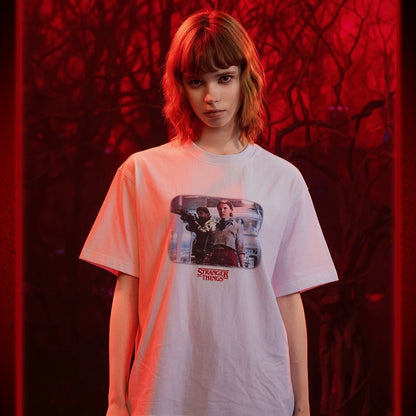 WHOOSIS x STRANGER THINGS | ONE LAST ADVENTURE GRAPHIC EMBROIDERED SHORT-SLEEVE TEE