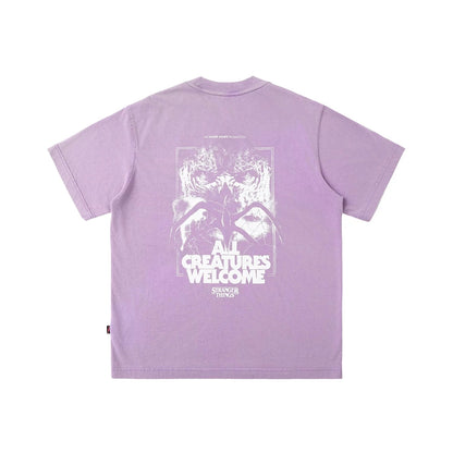 WHOOSIS x STRANGER THINGS | VECNA VINTAGE WASH SHORT-SLEEVE TEE