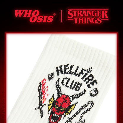 WHOOSIS x STRANGER THINGS | HELLFIRE CREW SOCKS