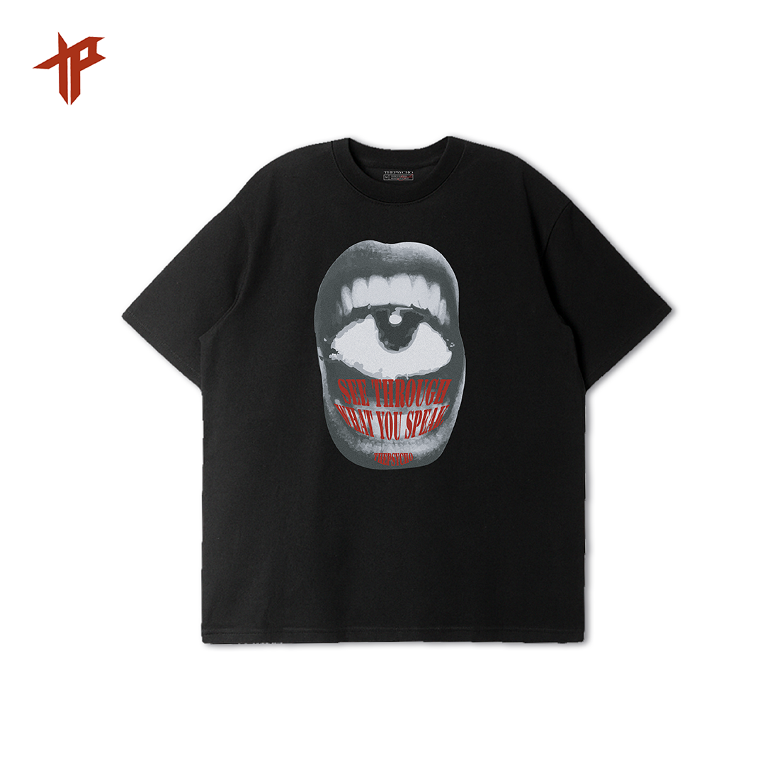 SPEAKING EYE TEE FRONT