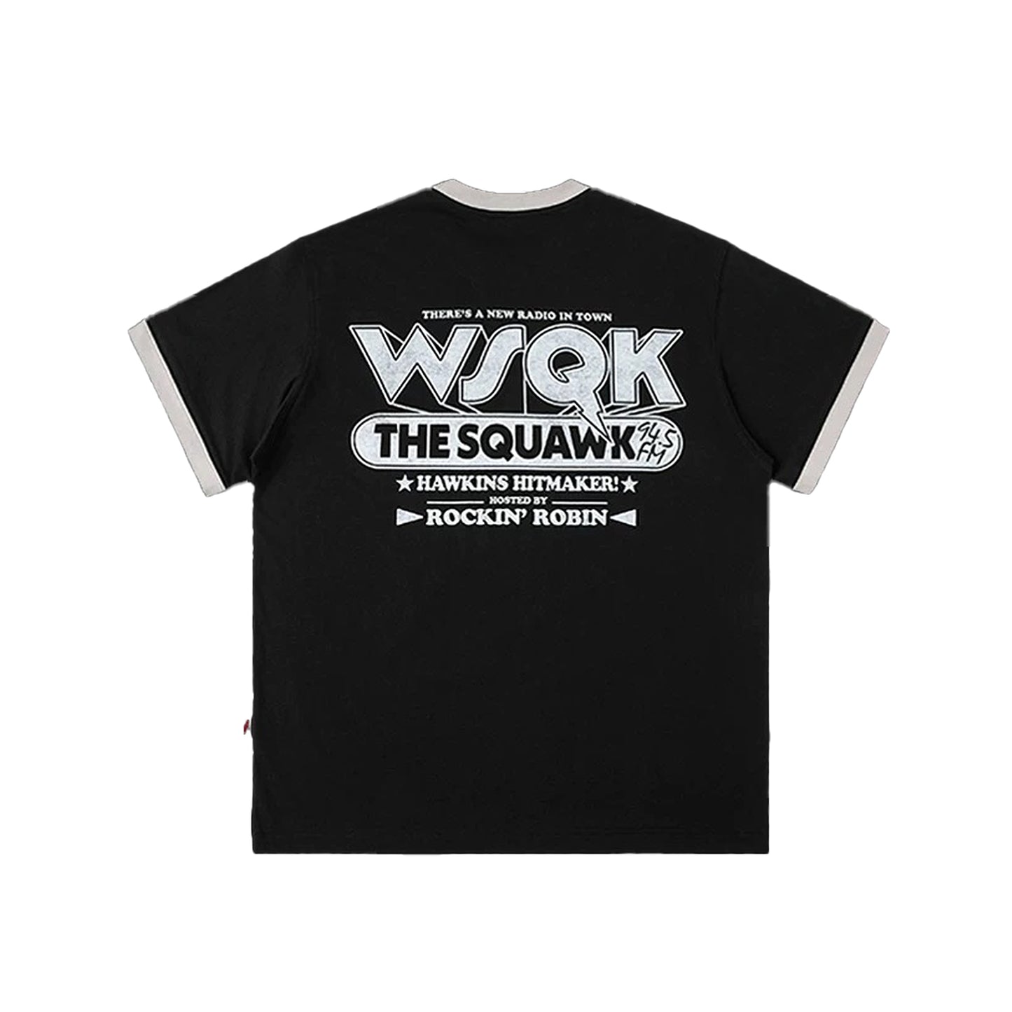 WHOOSIS x STRANGER THINGS | WSQK RADIO TRUCK SHORT-SLEEVE TEE