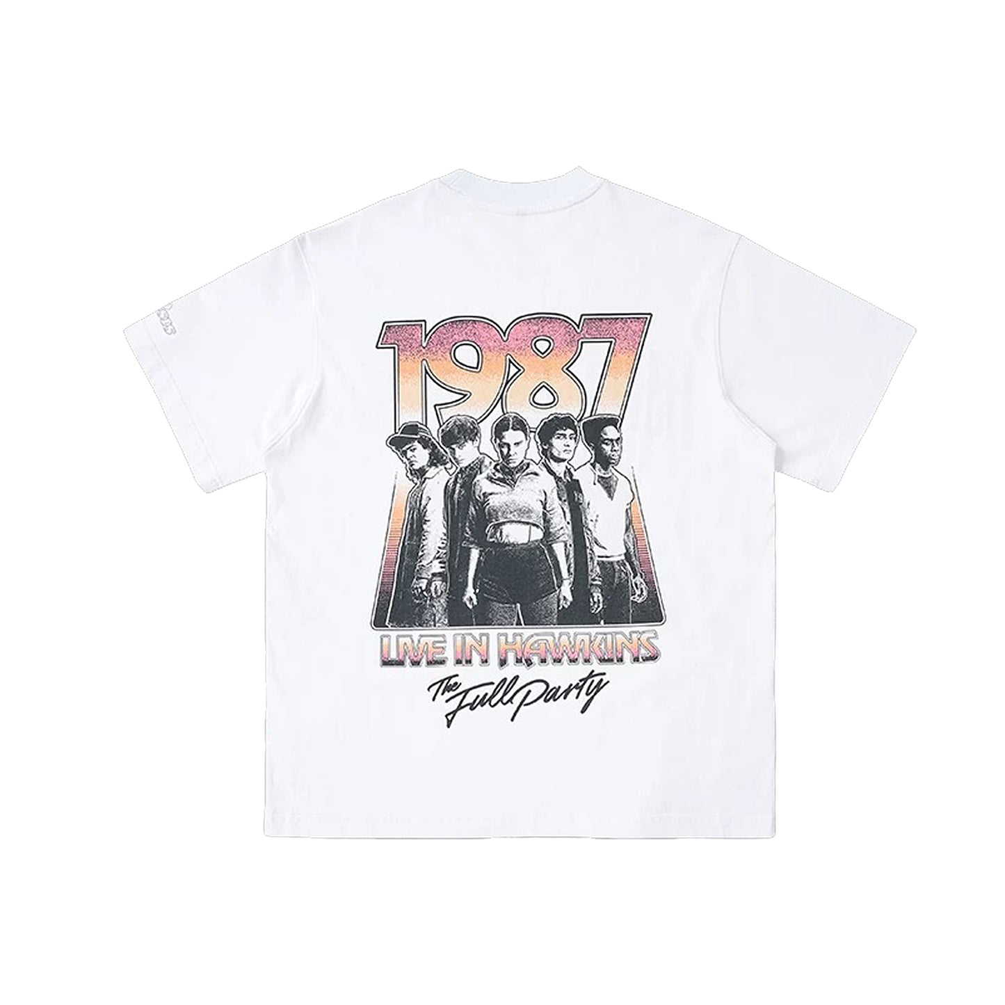 WHOOSIS x STRANGER THINGS | PHANTOM EMBROIDERED SHORT-SLEEVE TEE