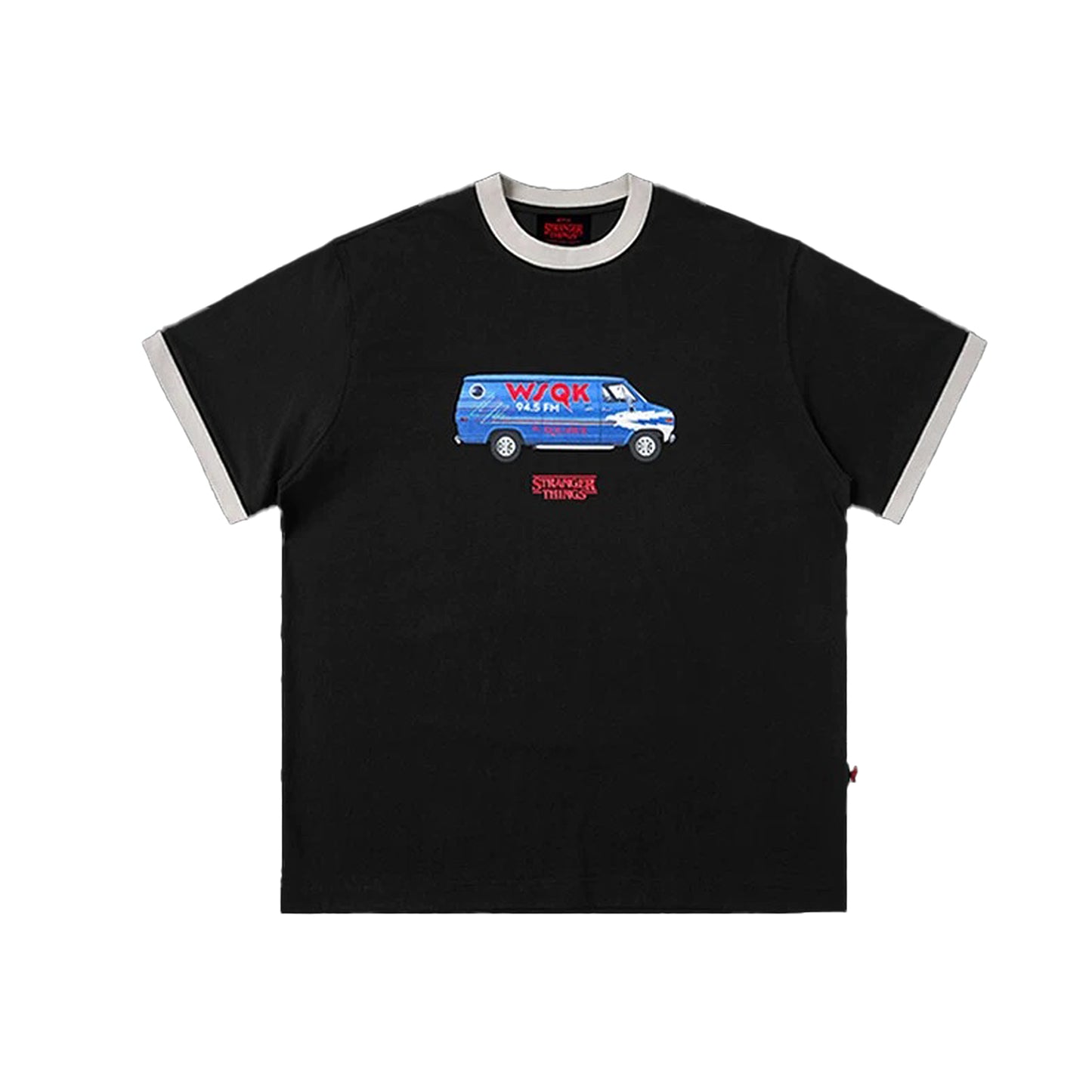 WHOOSIS x STRANGER THINGS | WSQK RADIO TRUCK SHORT-SLEEVE TEE