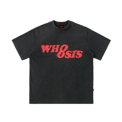 WHOOSIS x STRANGER THINGS | VECNA VINTAGE WASH SHORT-SLEEVE TEE